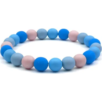 Náramek Moni dámský náramek skleněné korálky barevné A1