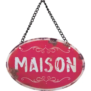 Závěsná cedulka Maison - 12*8 cm
