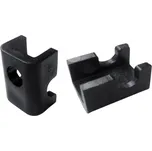 Příchytka PVC panelu PILOFOR CLASSIC ke konstrukci branky a brány, černá