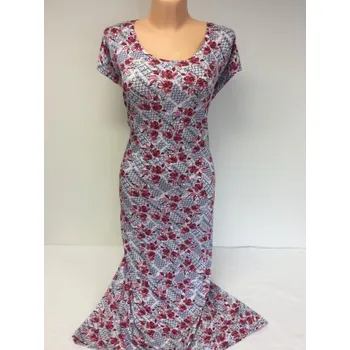 Dámské šaty Šaty PRONINA, Barva Červená, Velikost XL46, Materiál 96% Viskoza 4% Lycra