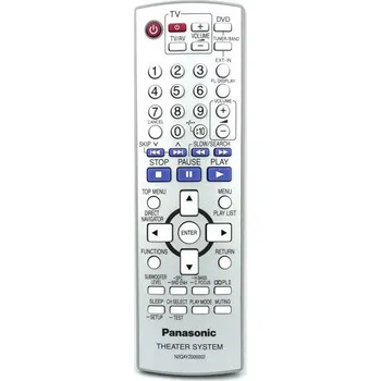 Dálkový ovladač Panasonic N2QAYZ000002 náhradní dálkový ovladač jiného vzhledu