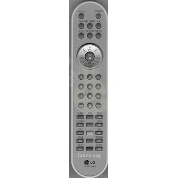 Dálkový ovladač LG 6710T00008B = AKB30377804 náhradní dálkový ovladač jiného vzhledu.