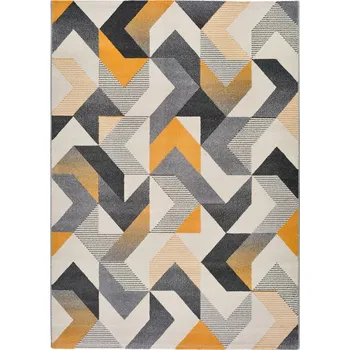 Koberec Oranžovo-šedý koberec Universal Gladys Abstract, 60 x 120 cm ID_1347835