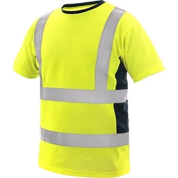 pracovní tričko CXS Triko EXETER HI-VIS CXS, různé barvy Velikost L žlutá