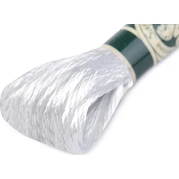 Příze Vyšívací příze DMC Mouliné Satén - S5200 White