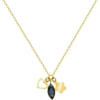 Náhrdelník Náhrdelník černý se Swarovski Elements Serenity NGMIX2201GT Graphite