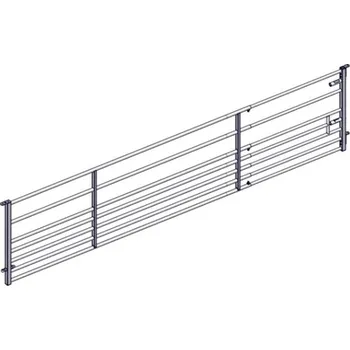 Stájový panel 7-řadý, pro ovce/kozy/telata, 4-5m