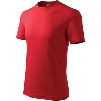 Pánské tričko MALFINI Triko CLASSIC UNISEX 160g, různé barvy VELIKOST M červené