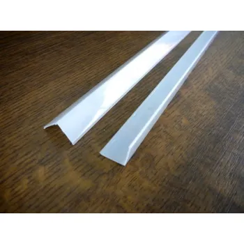 LED osvětlení Difuzor pro ALU profil R5 - R5H-O Kryt hranatý opál 2m