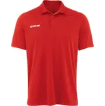 CCM Polokošile CCM Team Pique Red Senior