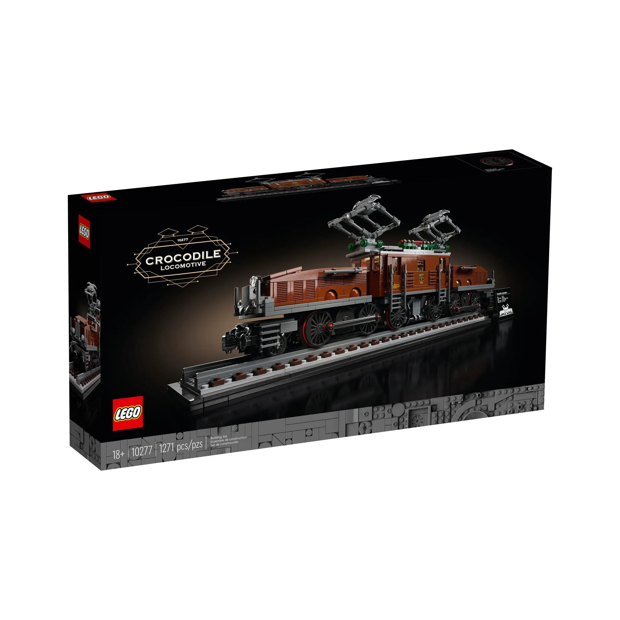 Fotografie 1 - Stavebnice LEGO LEGO Creator Expert 10277 Lokomotiva Krokodýl