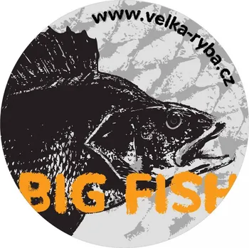Rybářská samolepka Okoun 130 mm