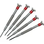 Stanley 5dílná sada přesných šroubováků, plochý