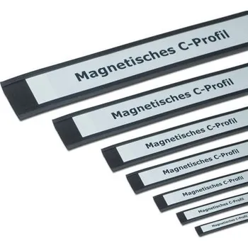 Prodejní regál Magnetické štítky, C-profil 30 mm, metráž