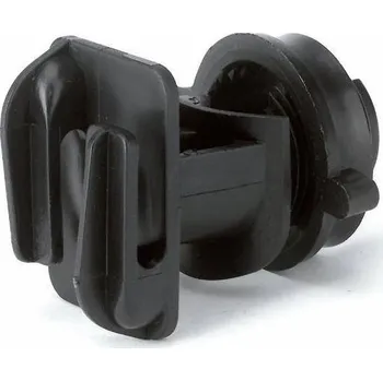 Ohradník Izolátor na pásku 20mm s maticí na tyč do Ø19mm