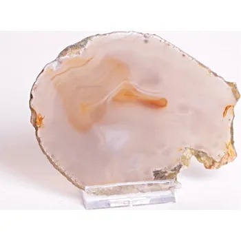 Sběratelství Magieprirody.cz Achátový plát velikost 10 cm + stojánek - Top kvalita - 114