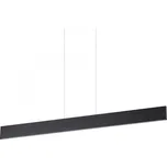 Ideal Lux 173245 LED zavěšený stropní lustr Desk 1x23W | 2100lm | 3000K - černý + Trio 983-3400 3x LED žárovka TROPFEN 1x4W | E14 | 470lm | 3000K