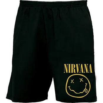 Pánské kraťasy bermudy, kraťasy Nirvana - smile