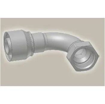 Matice Parker Koncovka kol.90°, UNF závit převl. matice, ISO12151-5-SWES/DKJ90° - 7/16x20