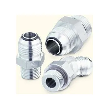 Parker Triple-Lok přípojka, vnější BSPP závit s O-krouž. / vnější UN/UNF závit, ISO1179 - 1/2-14 7/16-20