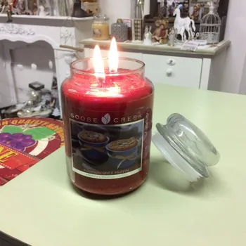 Svíčka Aromatická svíčka ve skle dýňový kořeněný muffin Goose Creek 680g