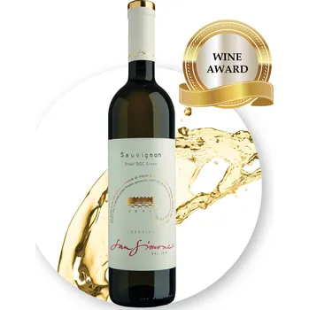 Víno San Simone Sauvignon Friuli Grave DOC objem: 0,75L Skvělý s chřestem, lososem nebo sushi