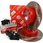 Zadní brzdové kotouče a destičky Golf V, Audi A3 - ROTINGER (Sada zadních brzd)