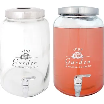 Dóza na potraviny Dóza na limonádu bílý text 10l - křivé dno