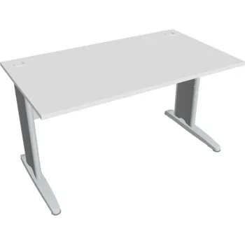 Kancelářský vozík HOBIS kancelářský stůl pracovní rovný - CS 1400, bílá + doprava zdarma