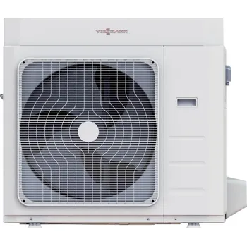 Tepelné čerpadlo Viessmann Vitocal 100-A AW0-(M)-AC-AF AKU 8 kW R32 monoblok (Německé tepelné čerpadlo, průtokový elektrokotel 9 kW, s funkcí chlazení, aku zásobník 100l, monoblok, 230V)