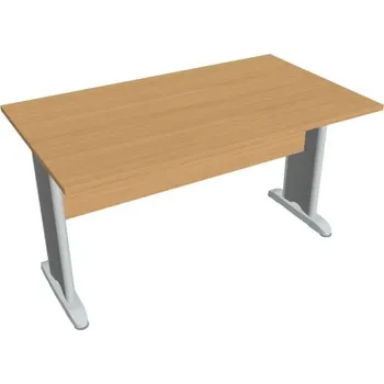 Kancelářský vozík HOBIS kancelářský stůl jednací rovný - CJ 1400, buk + doprava zdarma