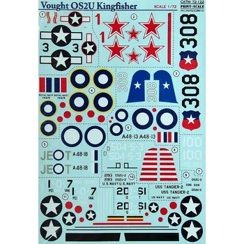 Plastikový model Print Scale 1/72 Vought OS2U Kingfisher (wet decals)