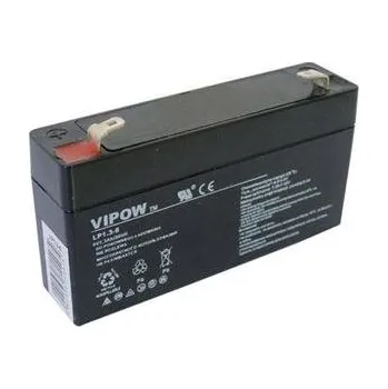 Trakční baterie Baterie olověná 6V / 1,3Ah VIPOW bezúdržbový akumulátor