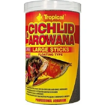 Krmivo pro rybičky Tropical Cichlid+Arowana 250ml large stick