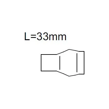 Příslušenství ke svářečce Rohrman Keramická hubice č. 6 9,6x33 mm (42,0300,0822)