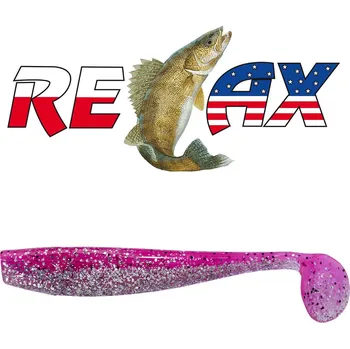 Umělá nástraha Relax - Gumová nástraha Kingshad 4 - Barva L472 - sáček 4ks - 10cm