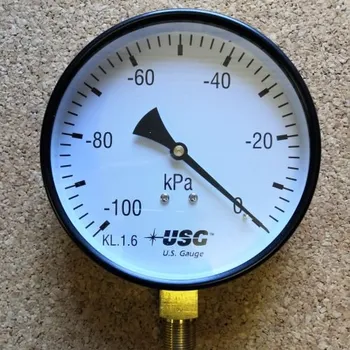 Kalibrace vakuometru a manovakuometru plynem