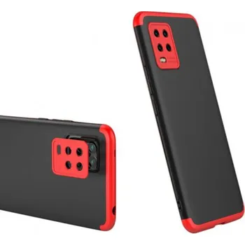 Pouzdro na mobilní telefon GKK | GKK 360 Full Body kryt na Xiaomi Mi 10, černý/červený