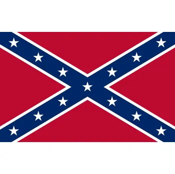 Vlajka Vlajka Konfederace (jižanská vlajka) - 30 x 45 cm - tunel, karabina