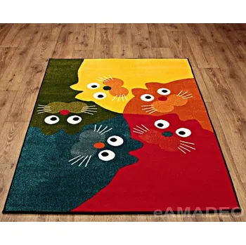 Koberec Akcila Dětský kusový koberec Kolibri 11099/120, vícebarevný - 120x170 cm