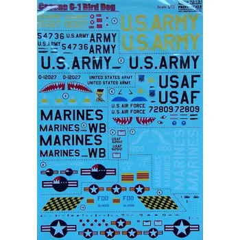 Plastikový model Print Scale 1/72 Cessna O-1 Bird Dog (wet decals)
