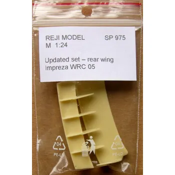 Plastikový model Reji model 1/24 Rear Wing - Impreza WRC 05