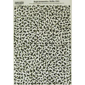 Plastikový model Print Scale 1/72 Regia Aeronautica, Sicilia 1941 (CAMO)