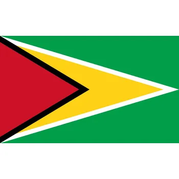 Vlajka Guyana vlaječka - 11 x 16 cm - nasunutí, zavěšení