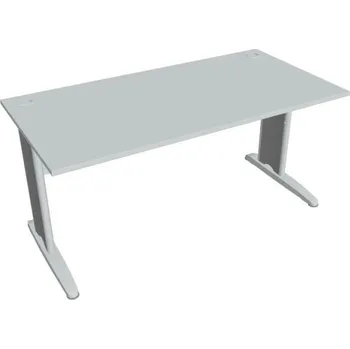 Kancelářský vozík HOBIS kancelářský stůl pracovní rovný - CS 1600, šedá + doprava zdarma