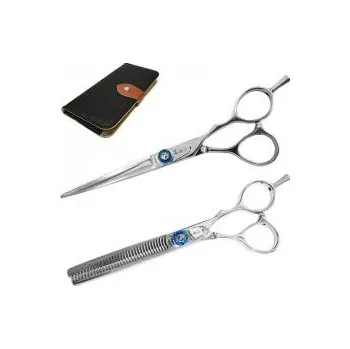 Kadeřnické nůžky Set kadeřnických nůžek Kansai s kamínkem 6