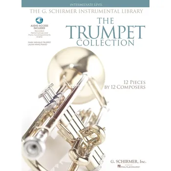 THE TRUMPET COLLECTION (intermediate) + Audio Online / trumpeta a klavír