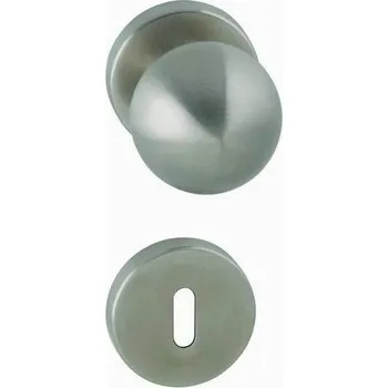 Dveřní kování TI - koule - R 2207 Provedení: koule pevná, kus, Povrch: BN - broušená nerez (16) 8584138041934