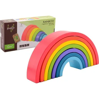 Hračka pro nejmenší Jouéco Rainbow 7 ks