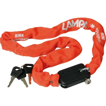 Zámek na kolo Moto zámek Snake 100 cm Lampa Italy řetězový